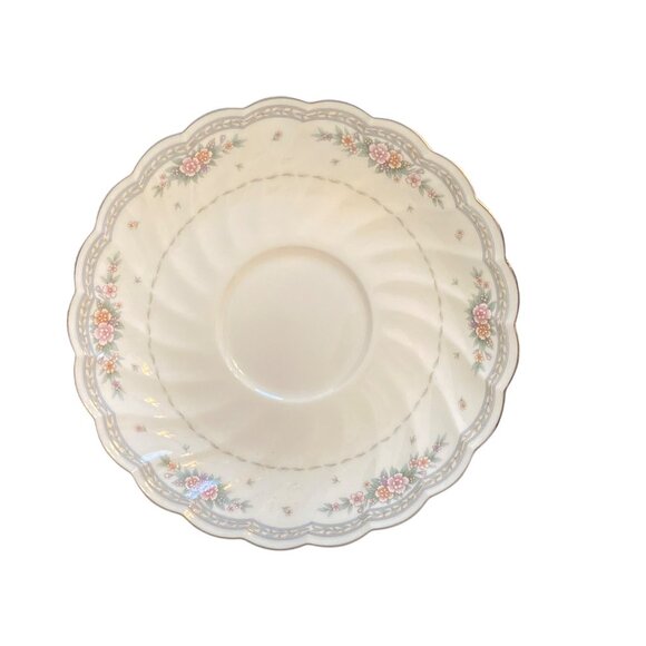 VTG Noritake Knottinghill Saucer Bone China Floral Japan Replacement 4714 NWOT - Picture 1 of 7